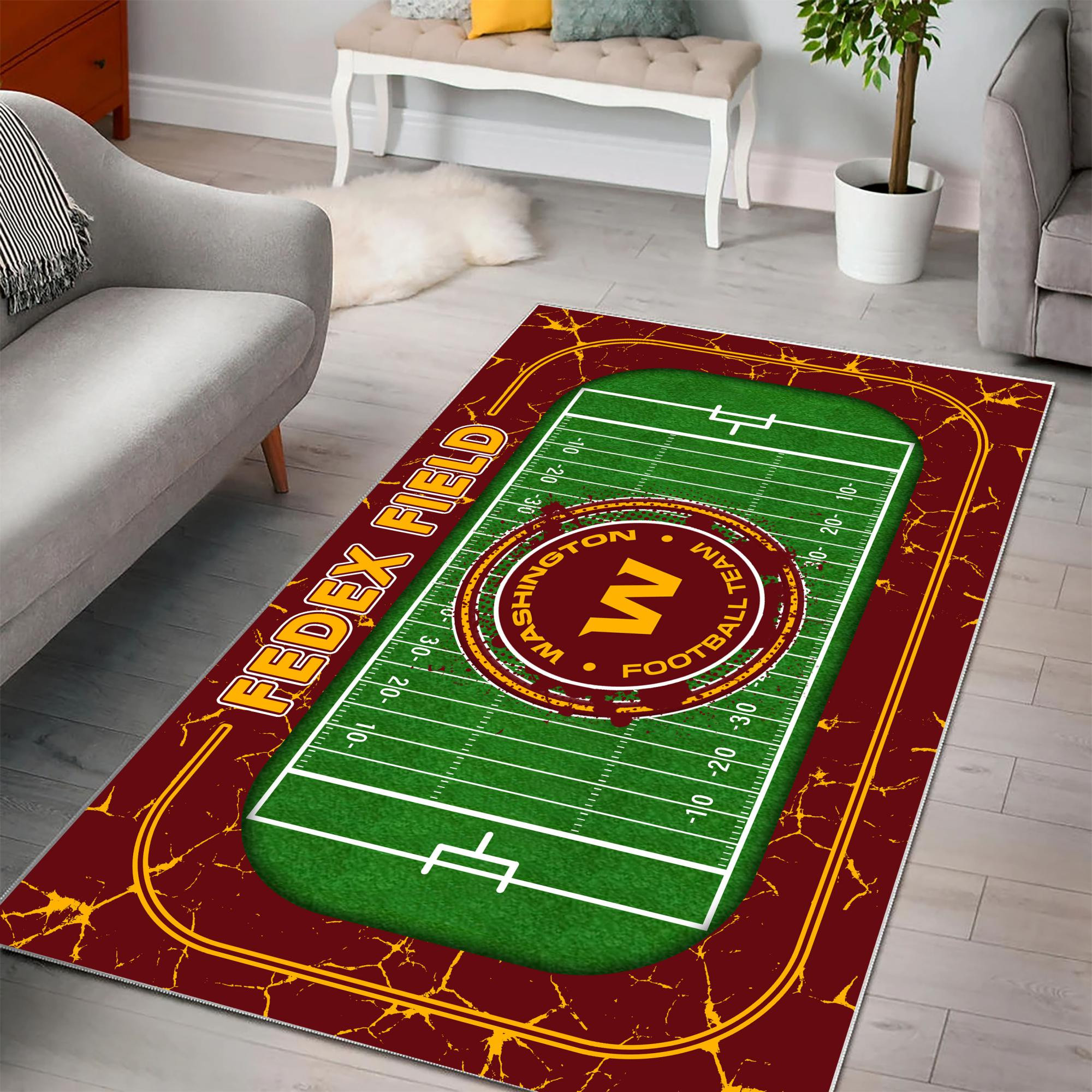 Washington Football Team Area Rug 542 - Famjoys Washington Football Team Area Rug 542 - Famjoys
