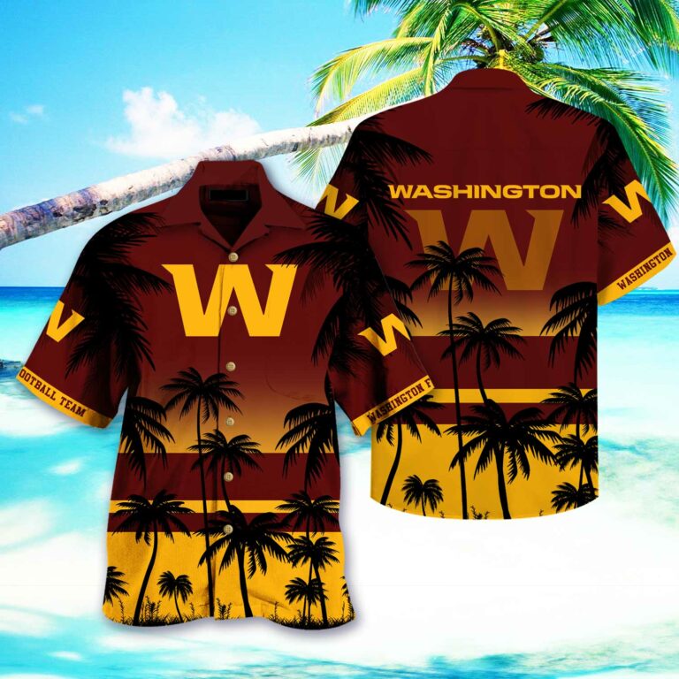 Washington HAWAIIAN 3D SHIRT - Famjoys Washington HAWAIIAN 3D SHIRT - Famjoys