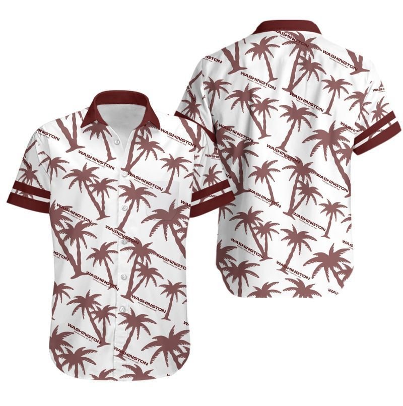 Washington Hawaiian Shirt Coconut Tree 01 - Famjoys Washington Hawaiian Shirt Coconut Tree 01 - Famjoys