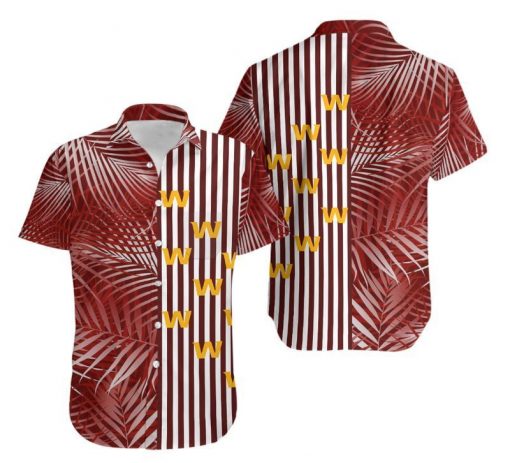 Washington Hawaiian Shirt Tropical leaves - Famjoys Washington Hawaiian Shirt Tropical leaves - Famjoys