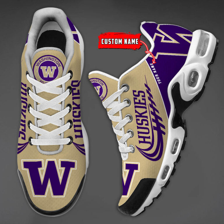 Washington Huskies Custom Name TN Shoes DS001 - Famjoys Washington Huskies Custom Name TN Shoes DS001 - Famjoys