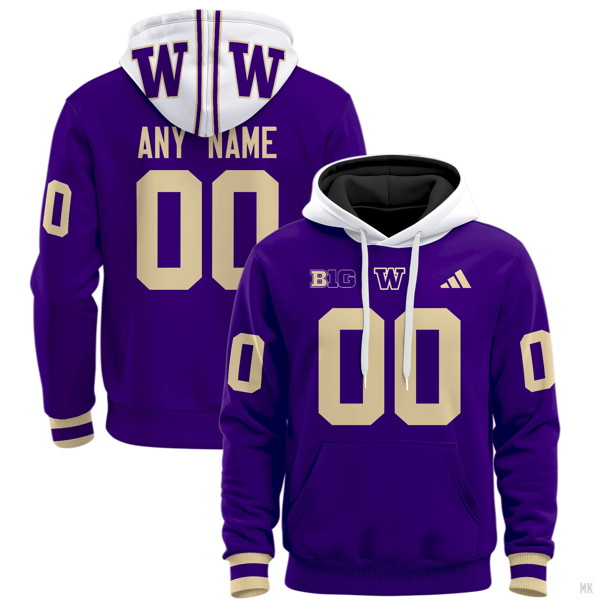 Washington Huskies Football Hoodie - Famjoys Washington Huskies Football Hoodie - Famjoys