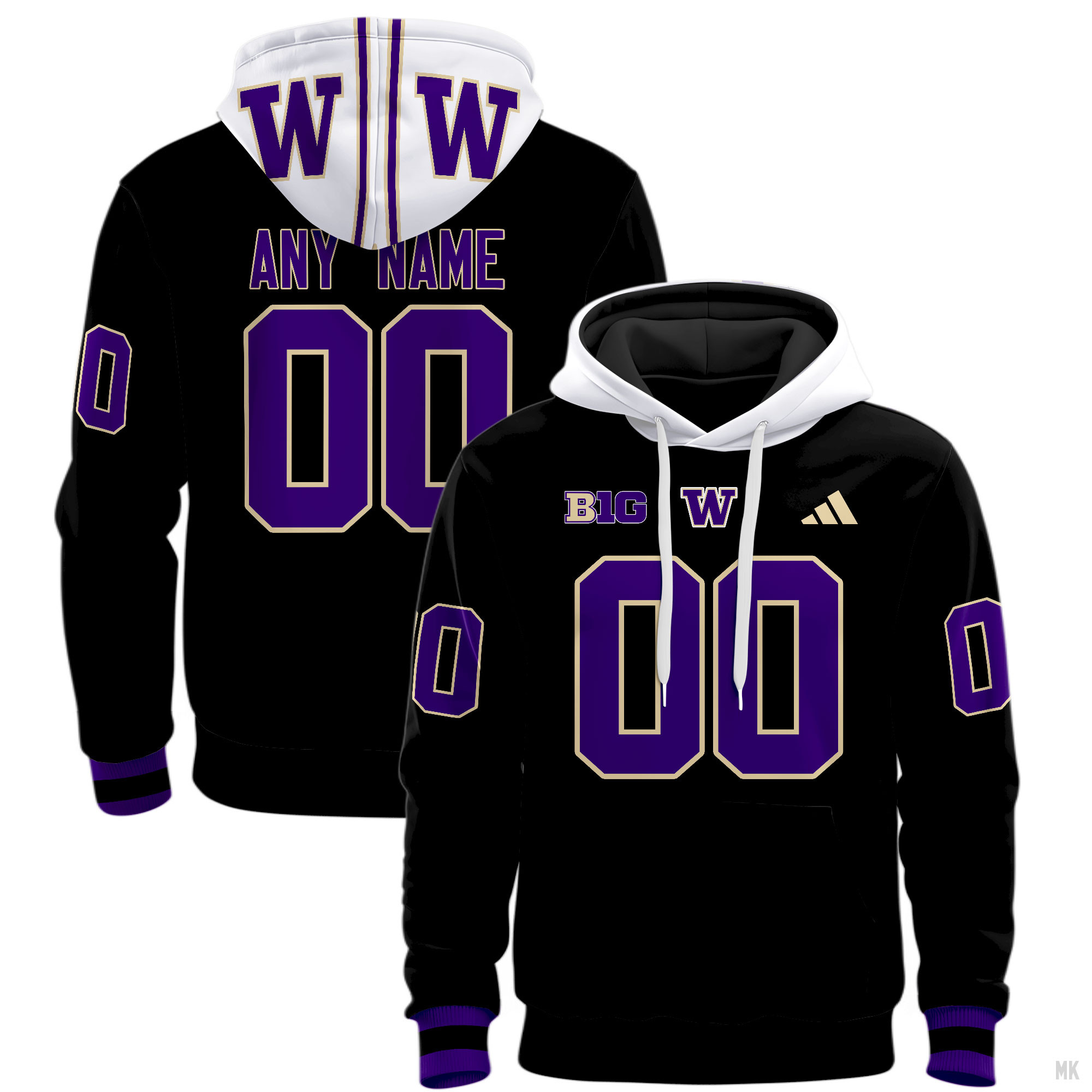 Washington Huskies Football Hoodie - Famjoys Washington Huskies Football Hoodie - Famjoys