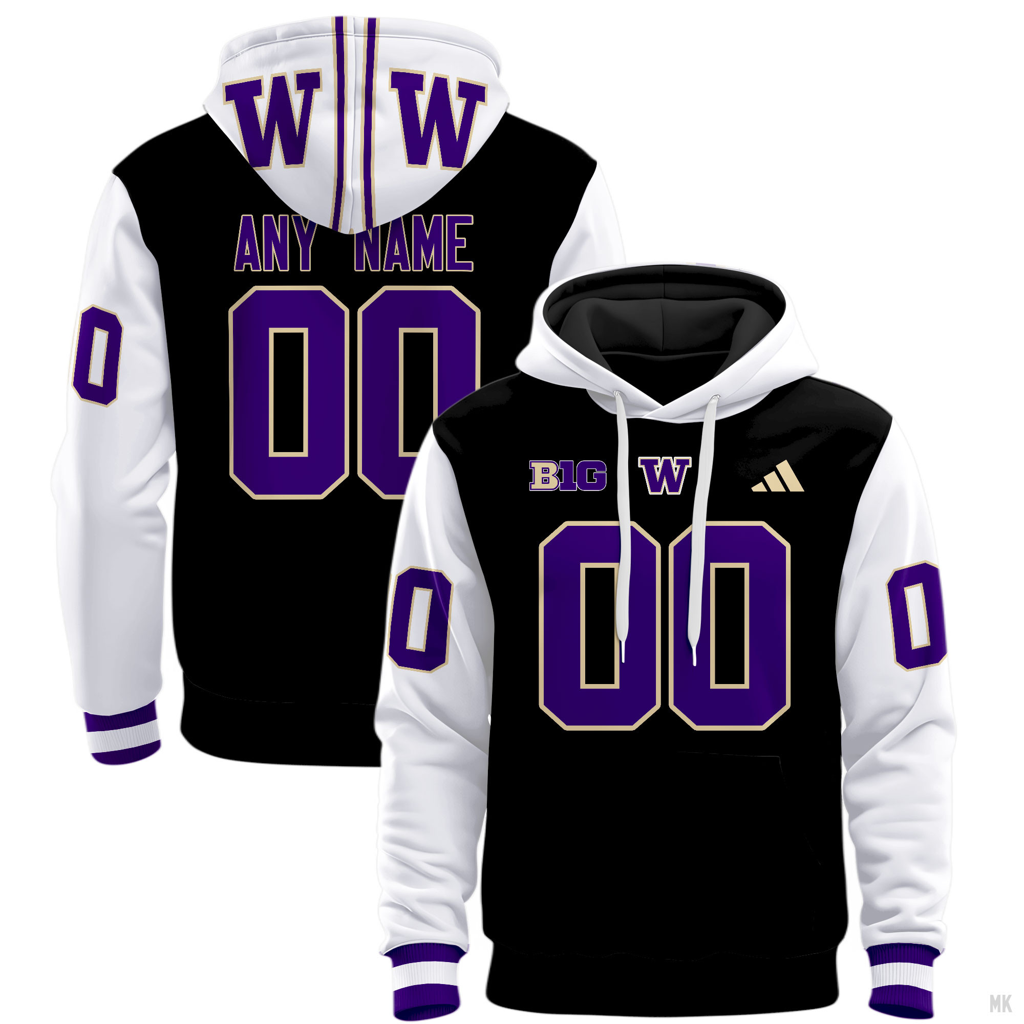 Washington Huskies Football Hoodie - Famjoys Washington Huskies Football Hoodie - Famjoys