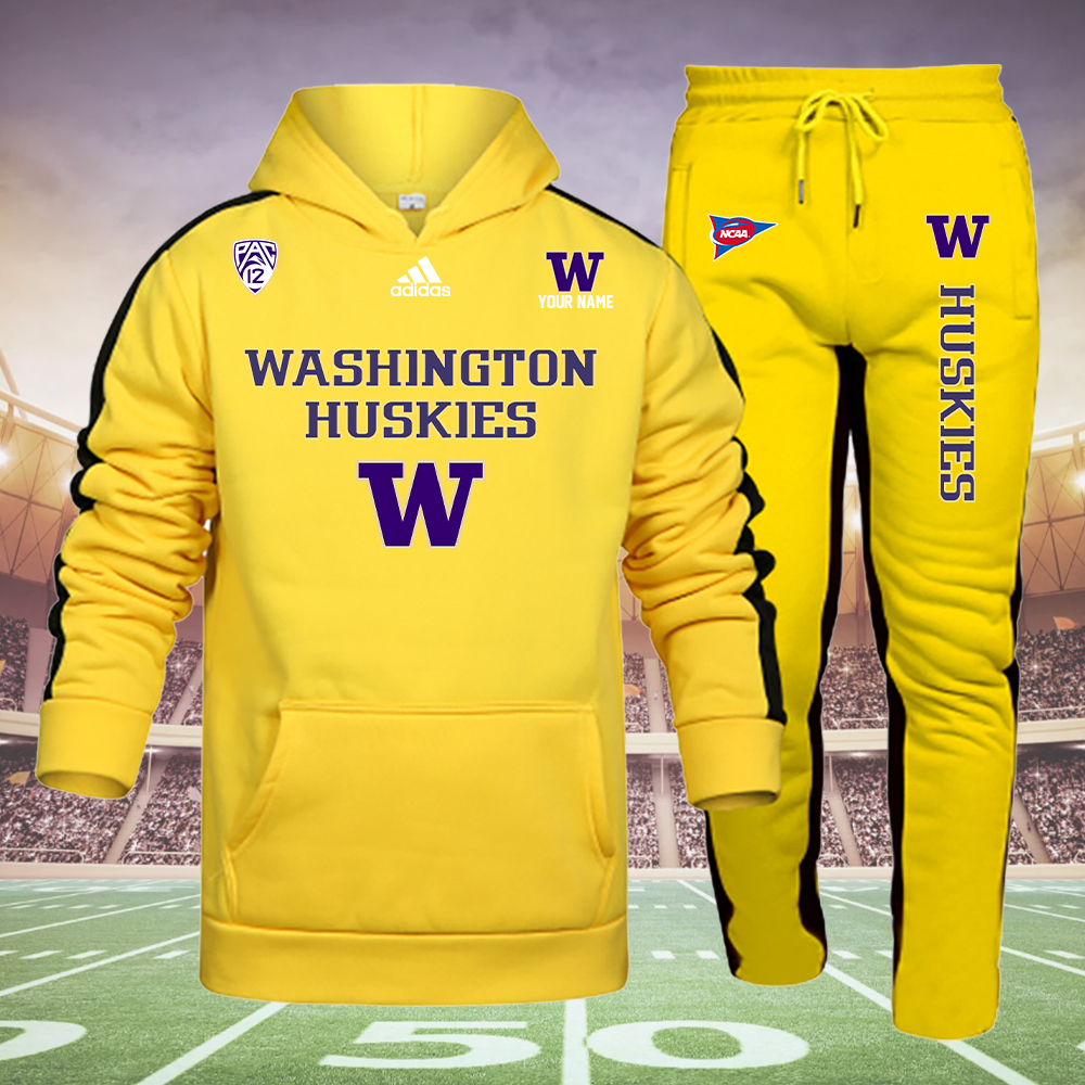 Washington Huskies Hoodie Set - Famjoys Washington Huskies Hoodie Set - Famjoys
