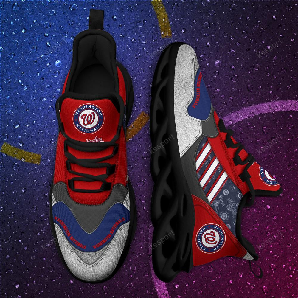 Washington Nationals Max Soul Clunky, Running Sneakers - Famjoys Washington Nationals Max Soul Clunky, Running Sneakers - Famjoys