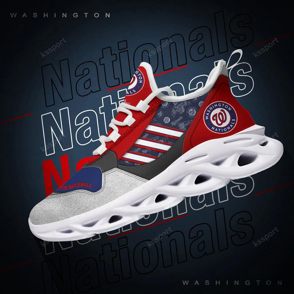 Washington Nationals Max Soul Clunky, Running Sneakers - Famjoys Washington Nationals Max Soul Clunky, Running Sneakers - Famjoys