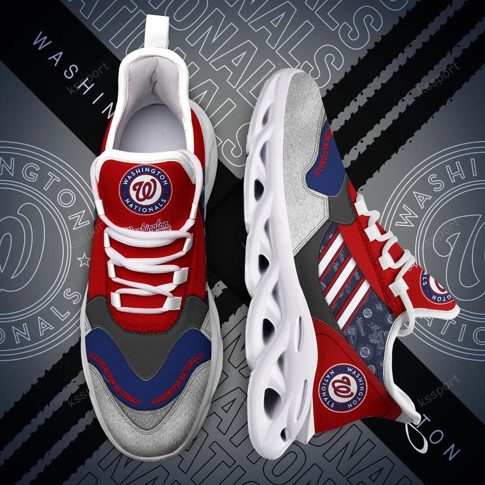 Washington Nationals Max Soul Clunky, Running Sneakers - Famjoys Washington Nationals Max Soul Clunky, Running Sneakers - Famjoys