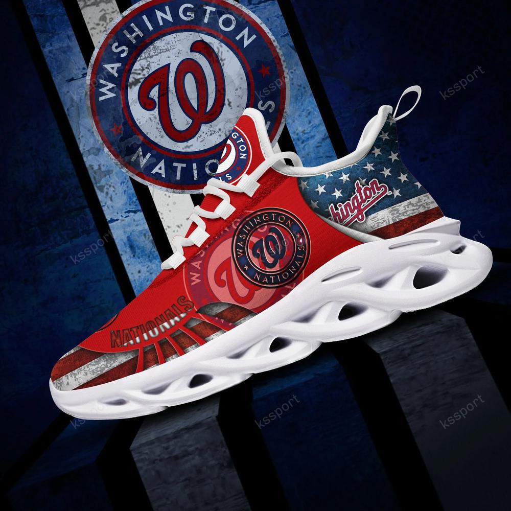 Washington Nationals Max Soul Clunky Shoes - Famjoys Washington Nationals Max Soul Clunky Shoes - Famjoys