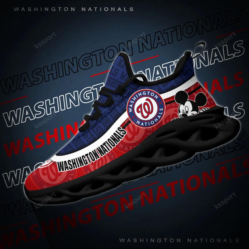Washington Nationals Max Soul Clunky Sneakers - Famjoys Washington Nationals Max Soul Clunky Sneakers - Famjoys
