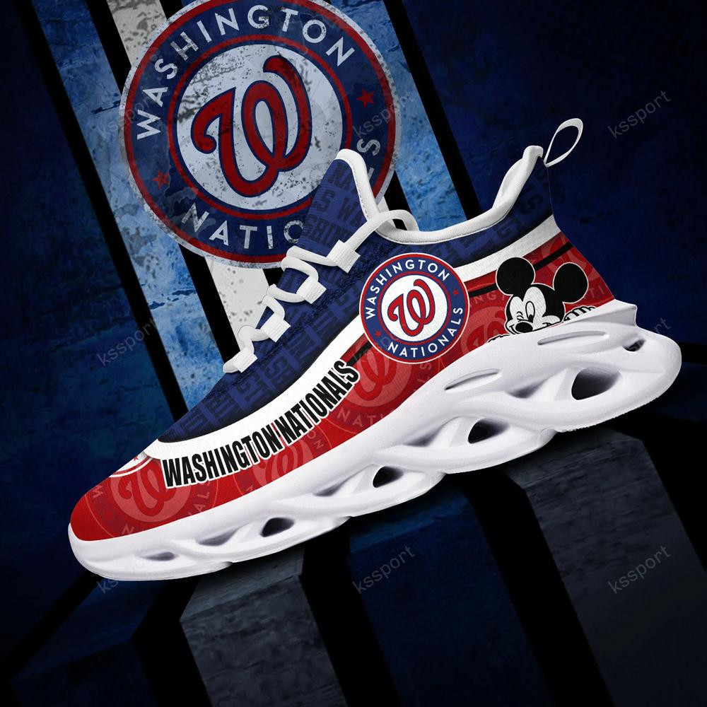 Washington Nationals Max Soul Clunky Sneakers - Famjoys Washington Nationals Max Soul Clunky Sneakers - Famjoys