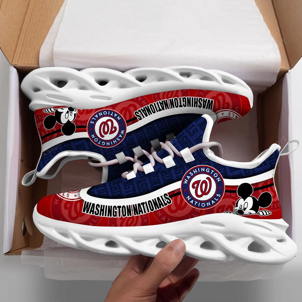 Washington Nationals Max Soul Clunky Sneakers - Famjoys Washington Nationals Max Soul Clunky Sneakers - Famjoys