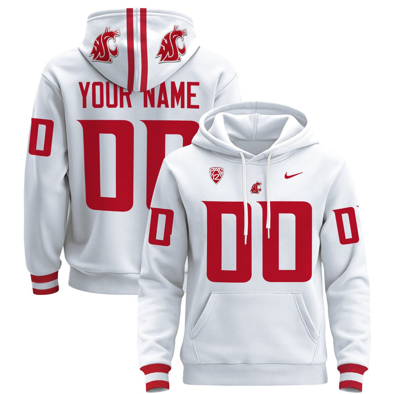 Washington State Cougars Football Hoodie - Famjoys Washington State Cougars Football Hoodie - Famjoys