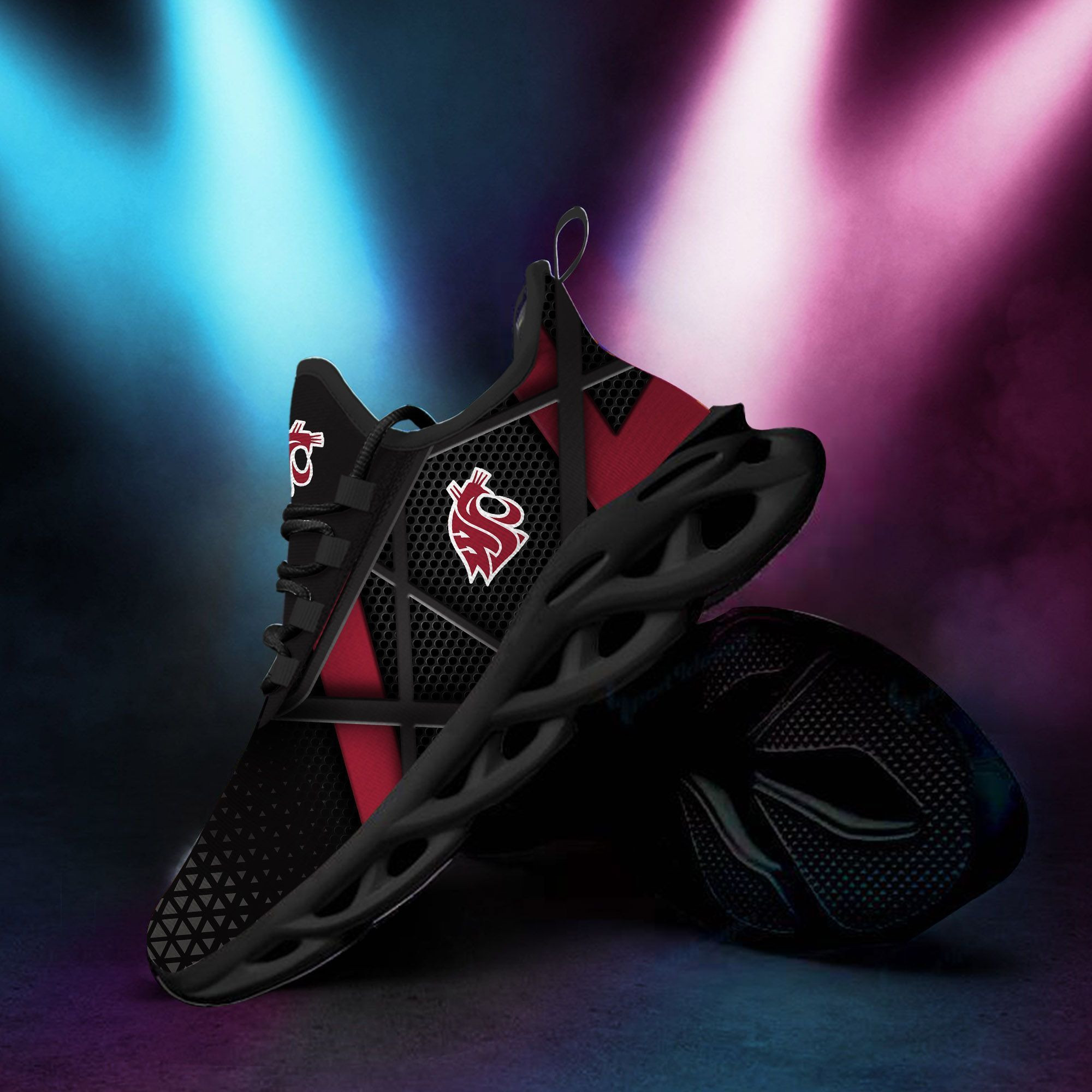 Washington state cougars Max Soul Sneakers Shoes - Famjoys Washington state cougars Max Soul Sneakers Shoes - Famjoys