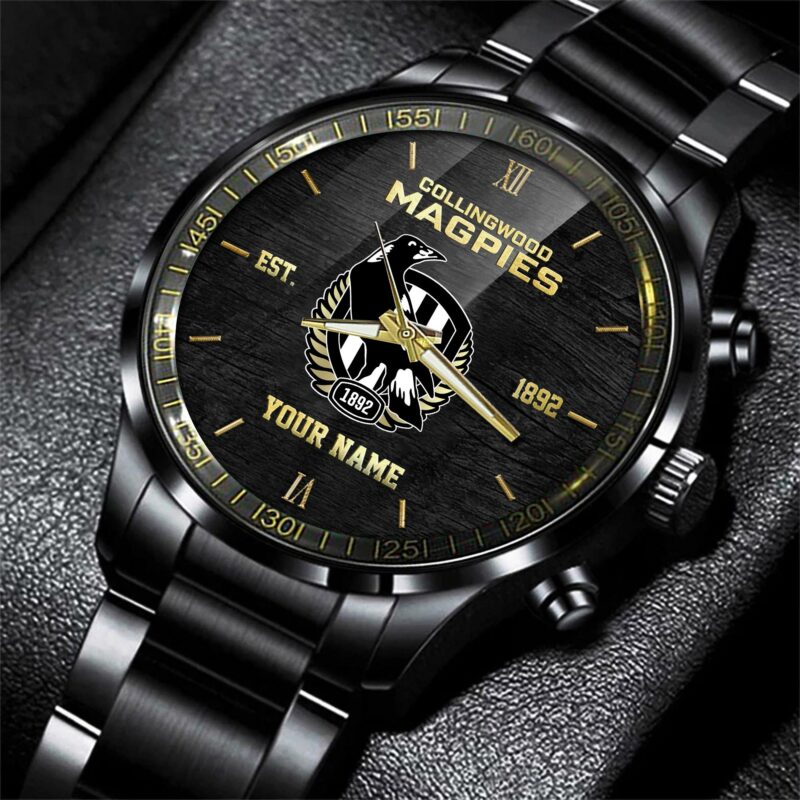 Watch Custom Your Name Collingwood Black - Famjoys Watch Custom Your Name Collingwood Black - Famjoys