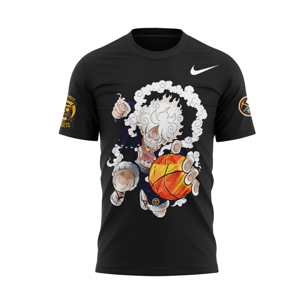 Welcome Luffy Gear 5 are joining the Denver Nuggets Black Tshirt Set+NT26122423ID10DS10 - Famjoys Welcome Luffy Gear 5 are joining the Denver Nuggets Black Tshirt Set+NT26122423ID10DS10 - Famjoys