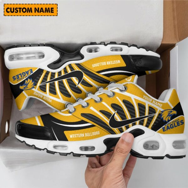 West Coast Eagles New Personalized AFL Air Max Plus Shoes For Fan - Famjoys West Coast Eagles New Personalized AFL Air Max Plus Shoes For Fan - Famjoys