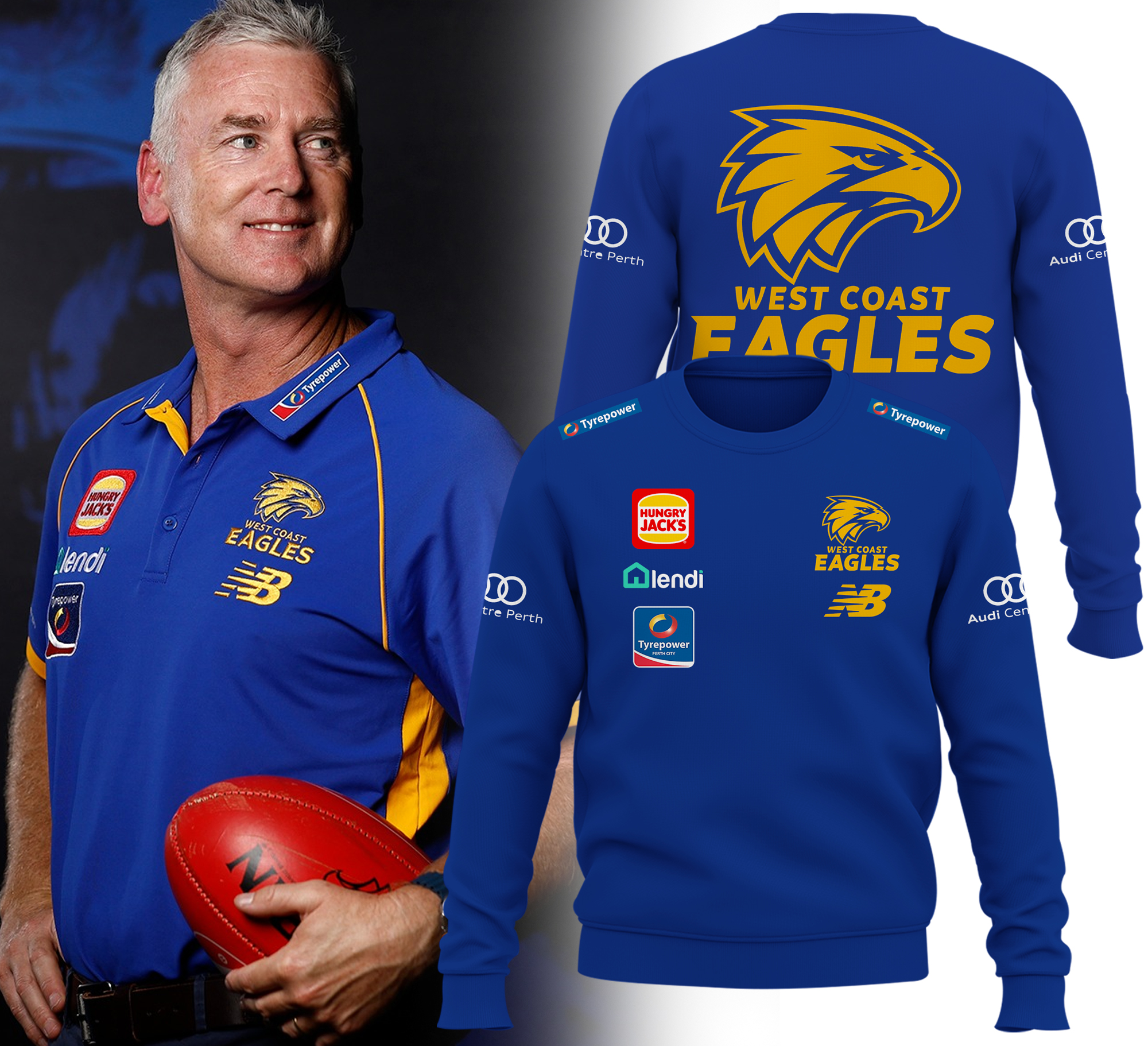 West Coast Eagles Polo Shirt /Hoodie/ ZIP Hoodie/T-Shirt/Sweatshirt - Famjoys West Coast Eagles Polo Shirt /Hoodie/ ZIP Hoodie/T-Shirt/Sweatshirt - Famjoys
