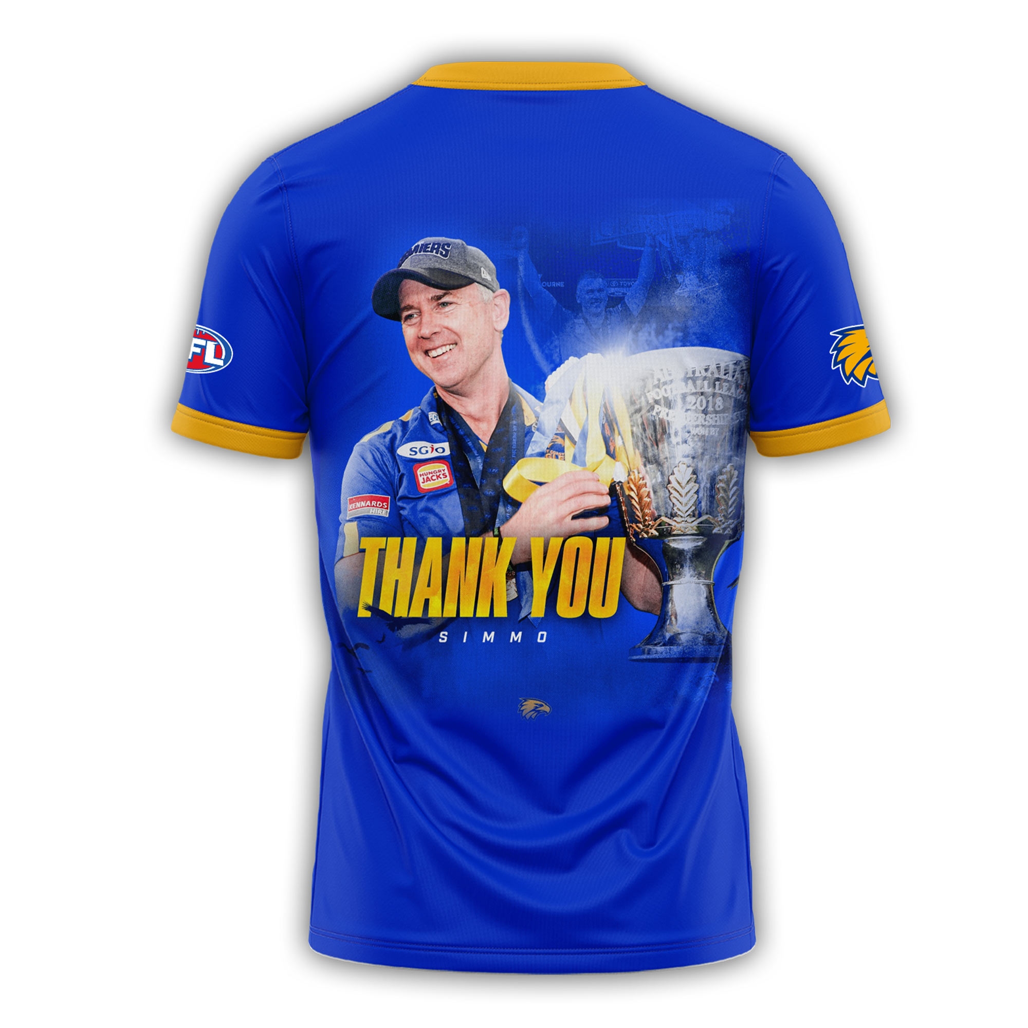 West Coast Eagles Thank You For The Memories Tee - Famjoys West Coast Eagles Thank You For The Memories Tee - Famjoys