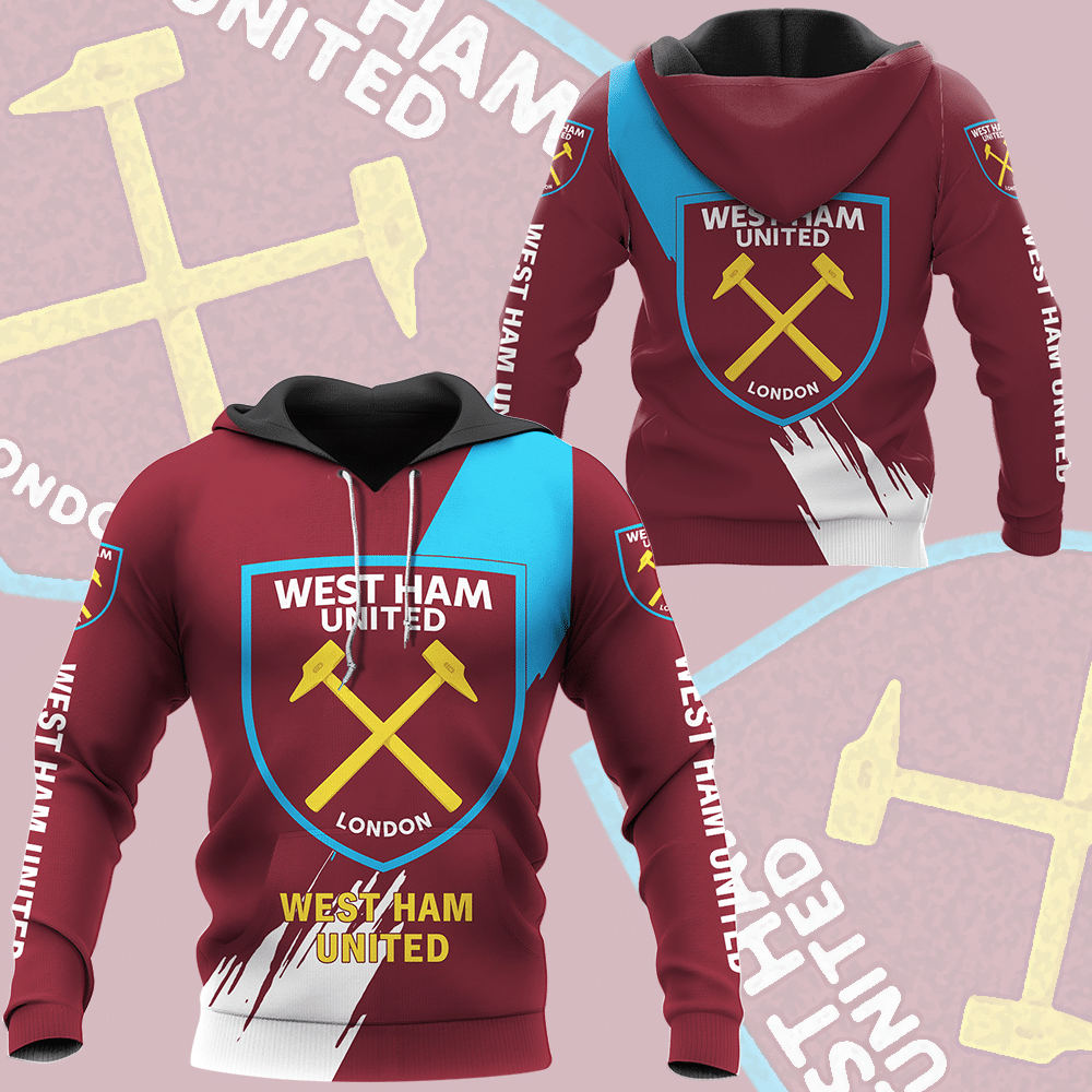WEST HAM UNITED Hoodies - v2 - Famjoys WEST HAM UNITED Hoodies - v2 - Famjoys