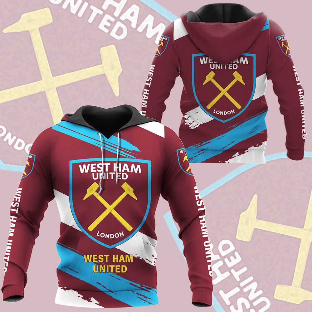 WEST HAM UNITED Hoodies - v3 - Famjoys WEST HAM UNITED Hoodies - v3 - Famjoys