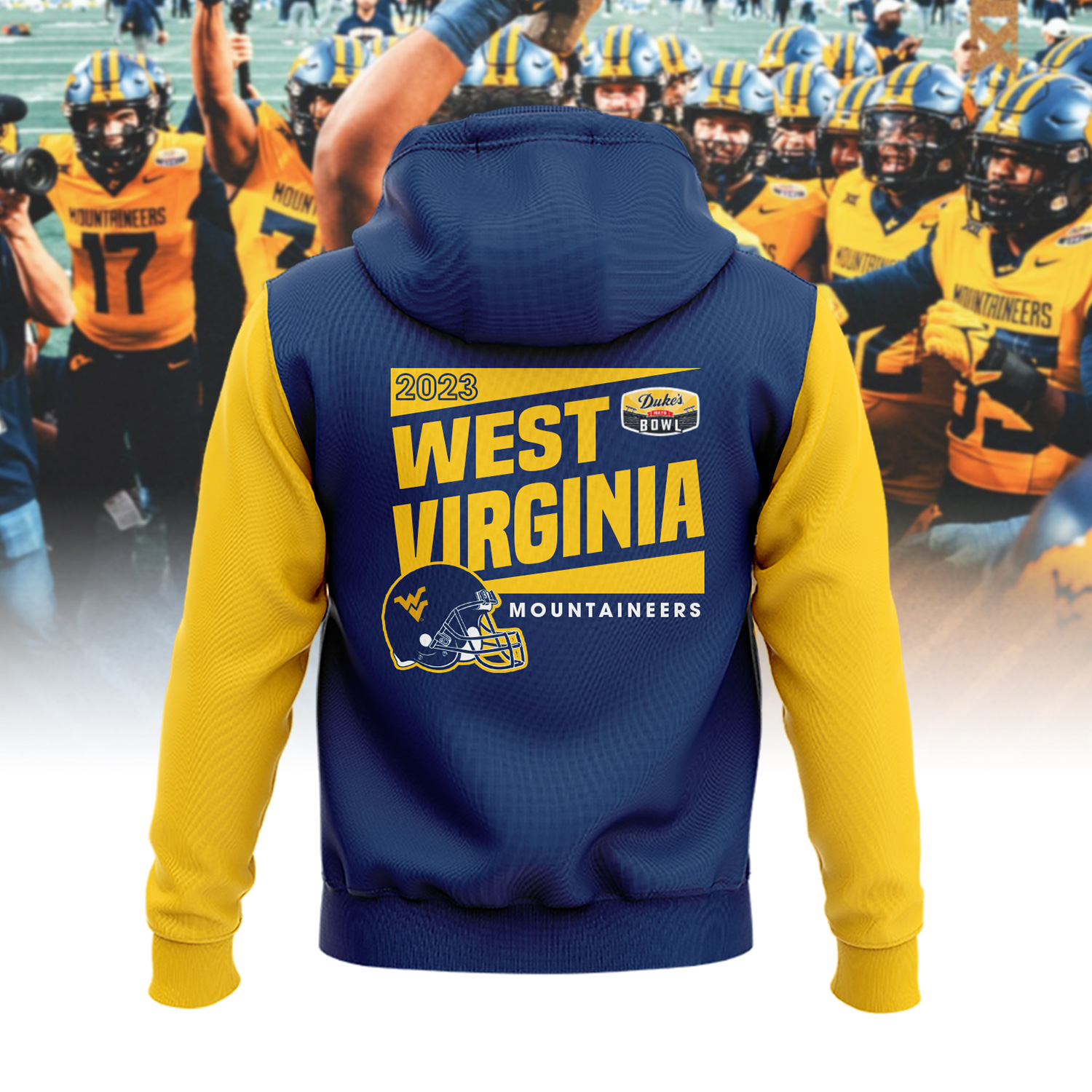 West Virginia Dukes Mayo Bowl Hoodie - Famjoys West Virginia Dukes Mayo Bowl Hoodie - Famjoys