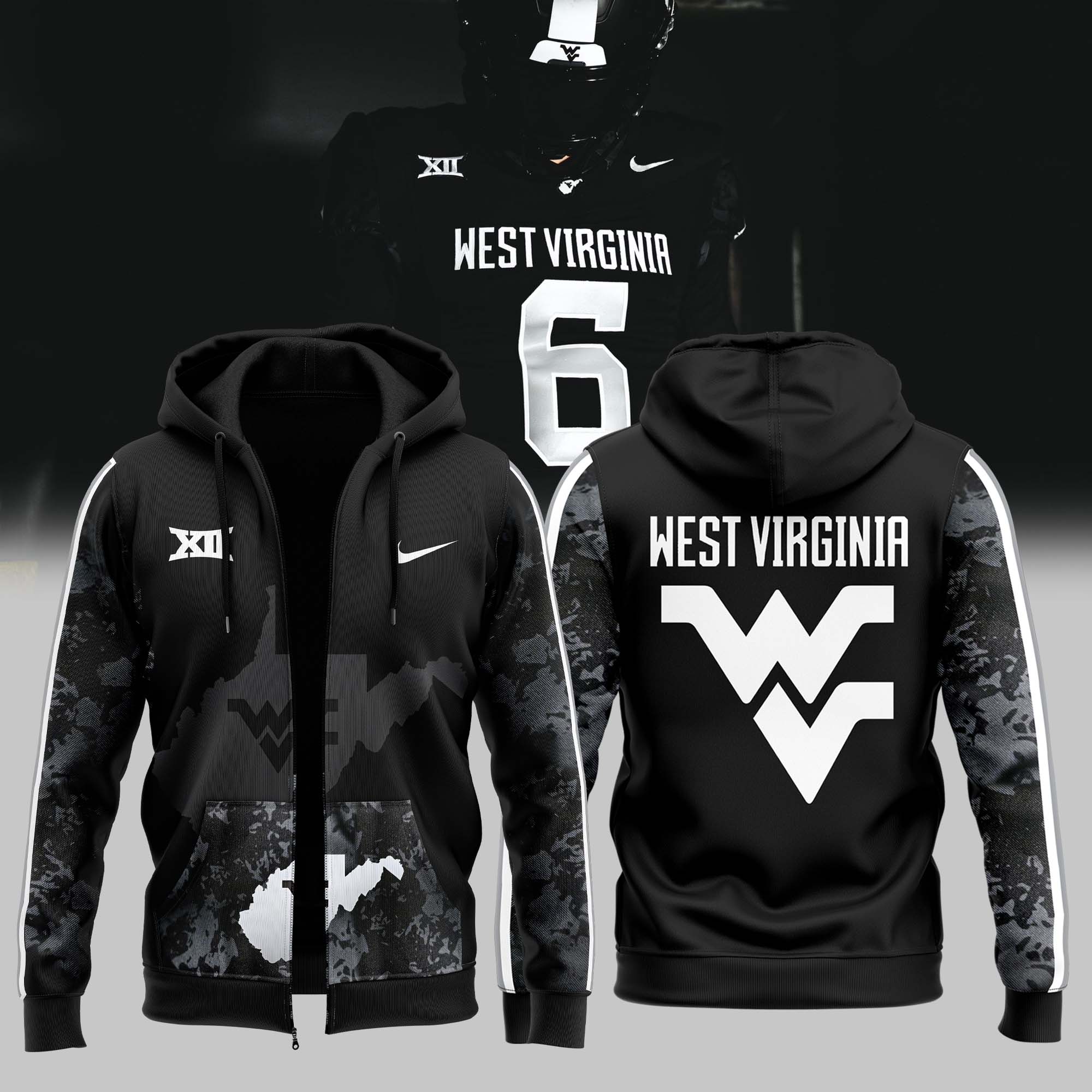 West Virginia Football New Hoodie - Famjoys West Virginia Football New Hoodie - Famjoys