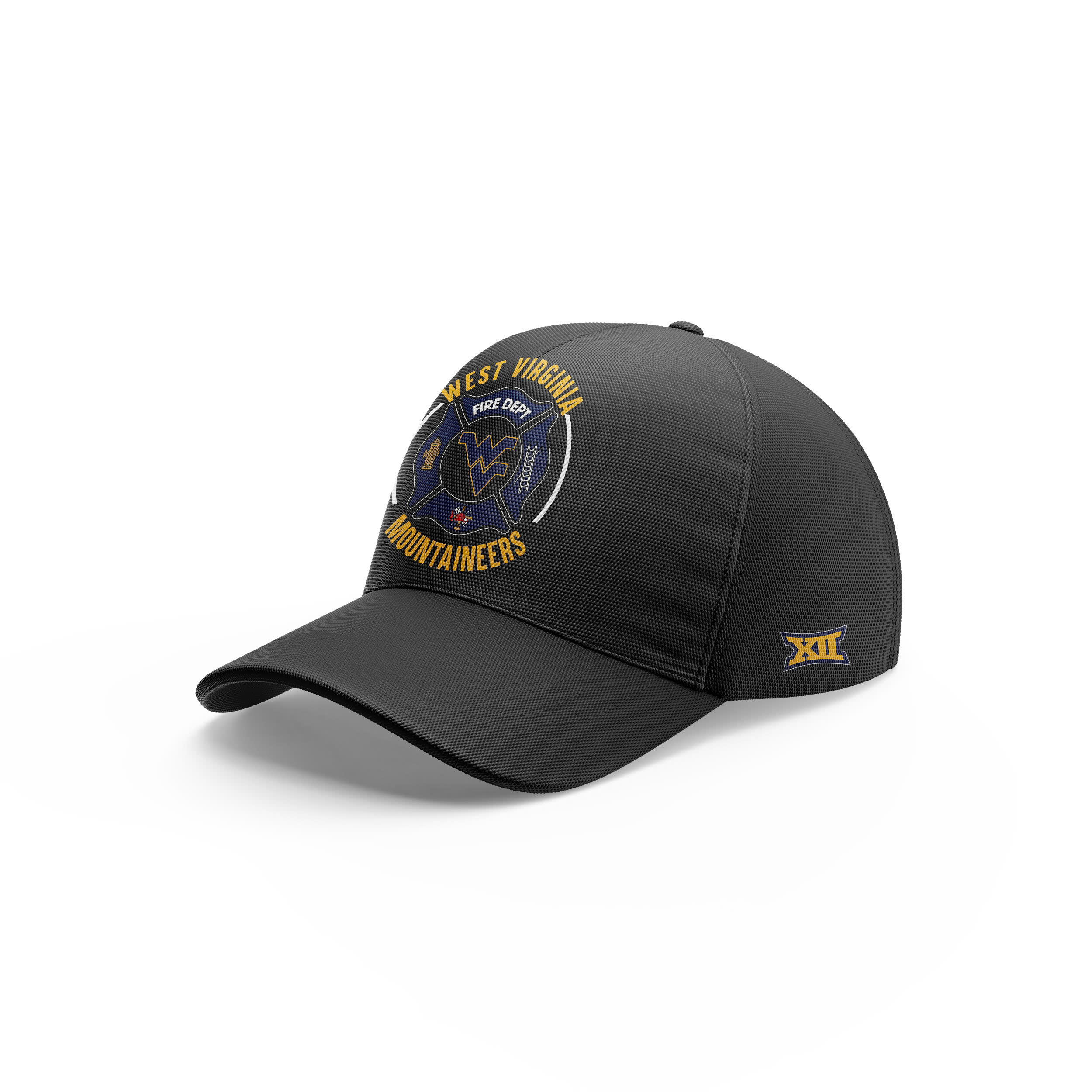 West Virginia Football x Firefighter Appreciation Night Premium Cap - Famjoys West Virginia Football x Firefighter Appreciation Night Premium Cap - Famjoys