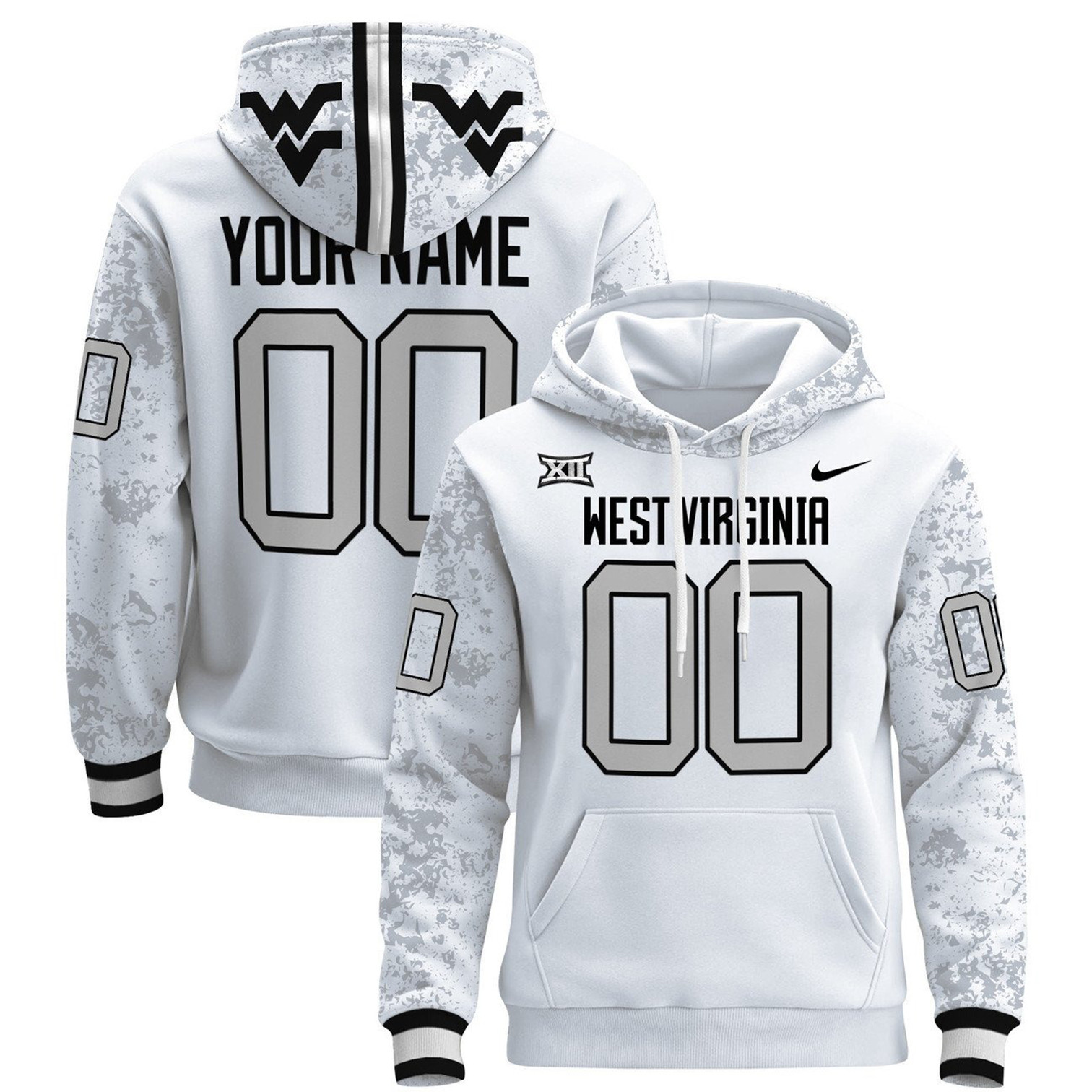 West Virginia Mountaineers Football Hoodie - Famjoys West Virginia Mountaineers Football Hoodie - Famjoys