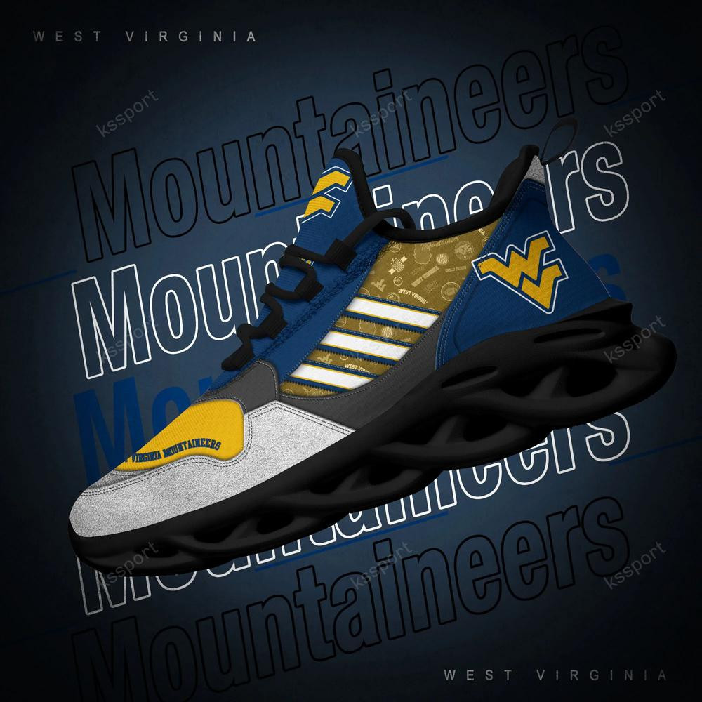 West Virginia Mountaineers Max Soul Clunky, Running Sneakers - Famjoys West Virginia Mountaineers Max Soul Clunky, Running Sneakers - Famjoys