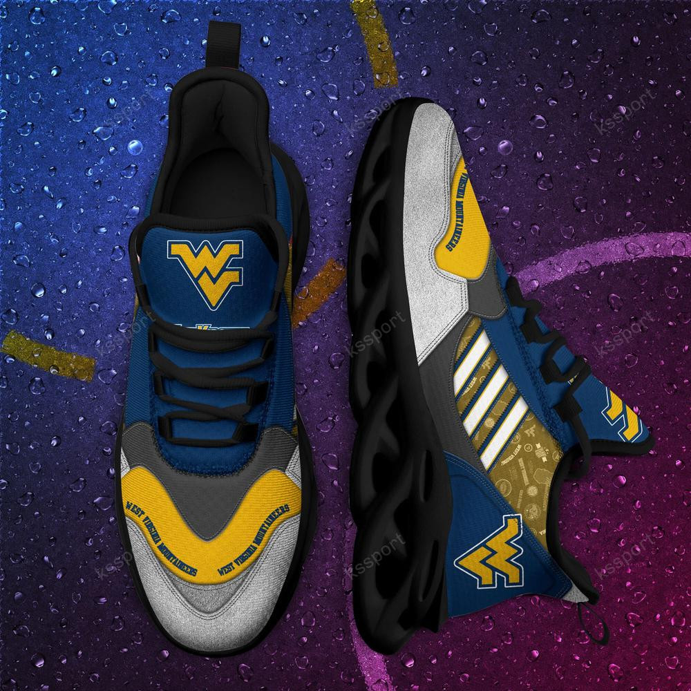 West Virginia Mountaineers Max Soul Clunky, Running Sneakers - Famjoys West Virginia Mountaineers Max Soul Clunky, Running Sneakers - Famjoys