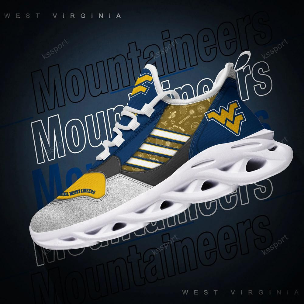 West Virginia Mountaineers Max Soul Clunky, Running Sneakers - Famjoys West Virginia Mountaineers Max Soul Clunky, Running Sneakers - Famjoys