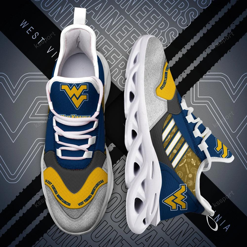 West Virginia Mountaineers Max Soul Clunky, Running Sneakers - Famjoys West Virginia Mountaineers Max Soul Clunky, Running Sneakers - Famjoys