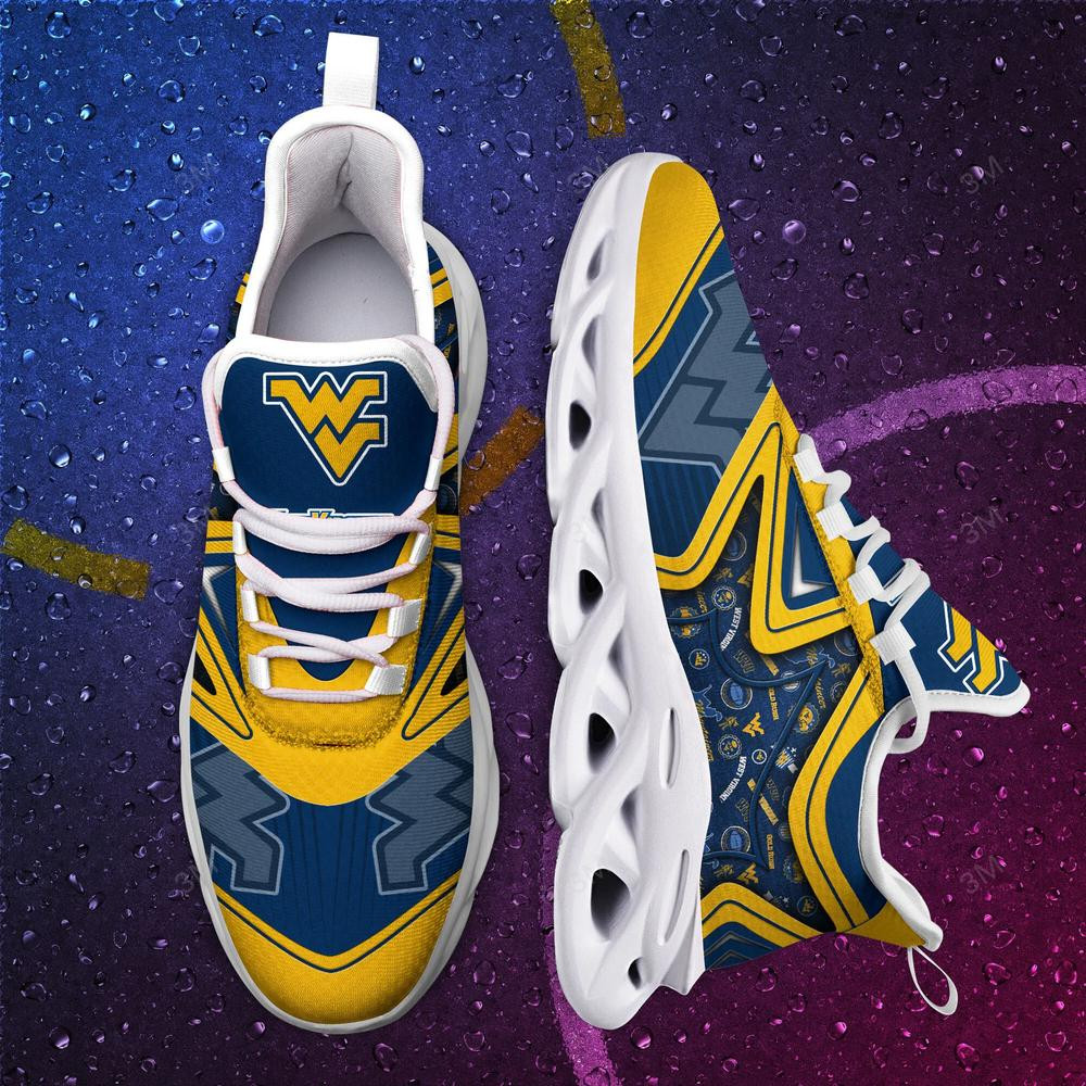West Virginia Mountaineers Max Soul Clunky Shoes - Famjoys West Virginia Mountaineers Max Soul Clunky Shoes - Famjoys