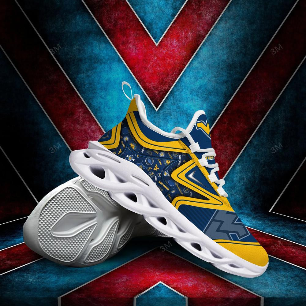 West Virginia Mountaineers Max Soul Clunky Shoes - Famjoys West Virginia Mountaineers Max Soul Clunky Shoes - Famjoys