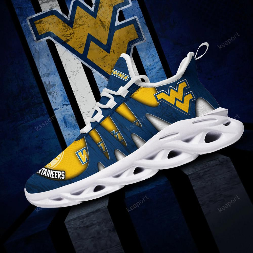West Virginia Mountaineers Max Soul Shoes, Running Sneakers - Famjoys West Virginia Mountaineers Max Soul Shoes, Running Sneakers - Famjoys
