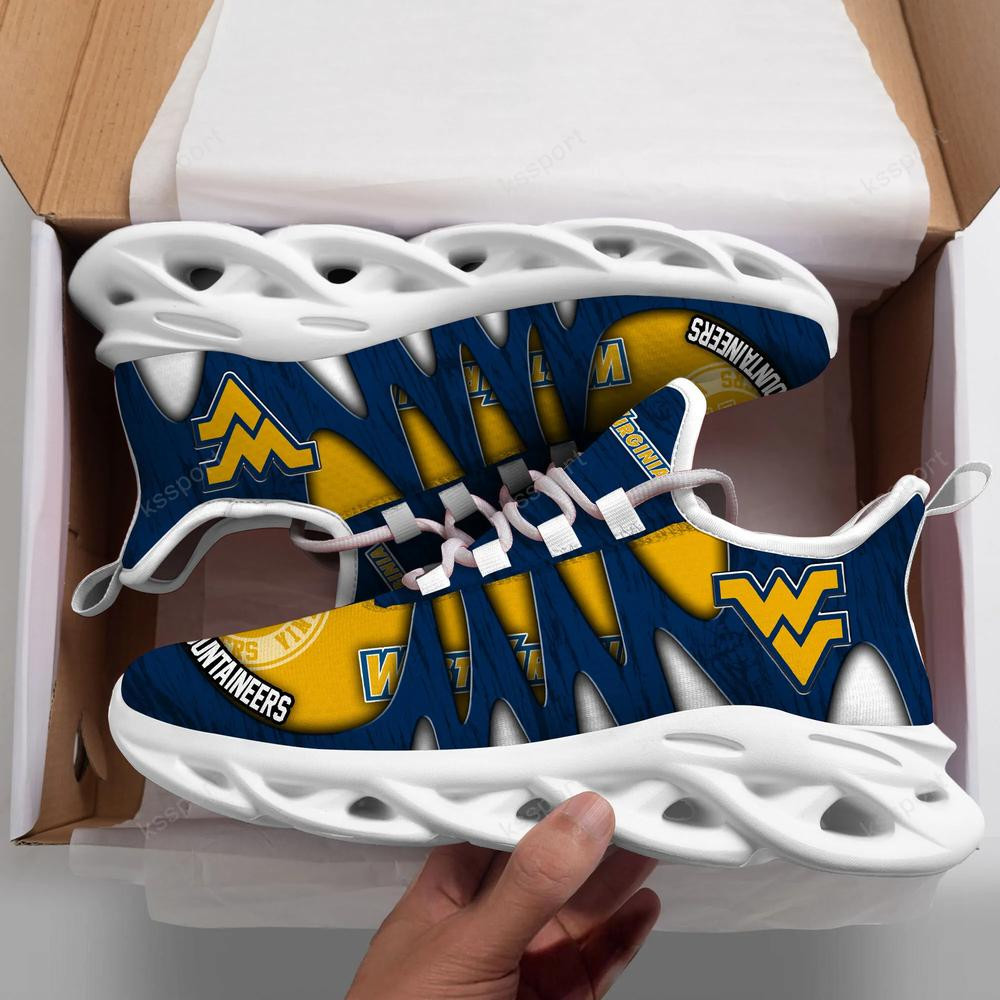 West Virginia Mountaineers Max Soul Shoes, Running Sneakers - Famjoys West Virginia Mountaineers Max Soul Shoes, Running Sneakers - Famjoys