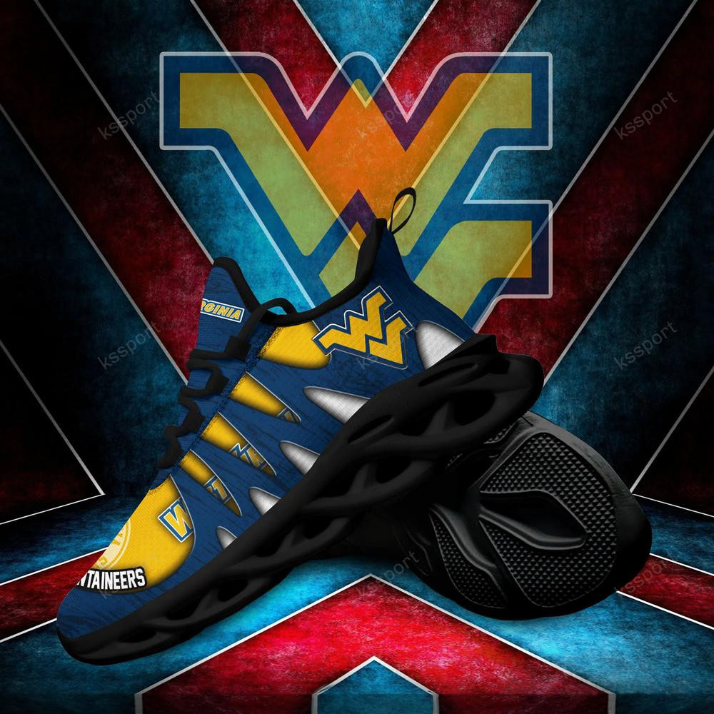 West Virginia Mountaineers Max Soul Shoes, Running Sneakers - Famjoys West Virginia Mountaineers Max Soul Shoes, Running Sneakers - Famjoys