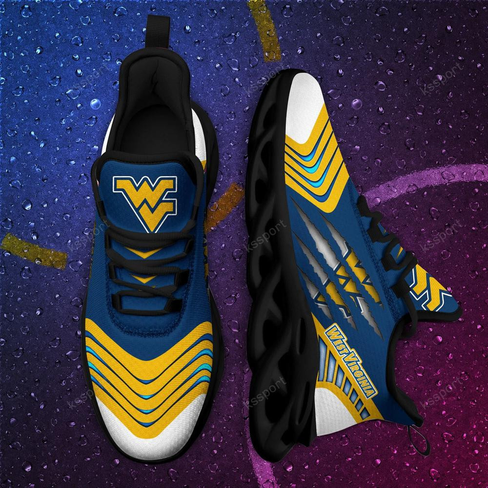 West Virginia Mountaineers Max Soul Sneakers Chunky - Famjoys West Virginia Mountaineers Max Soul Sneakers Chunky - Famjoys