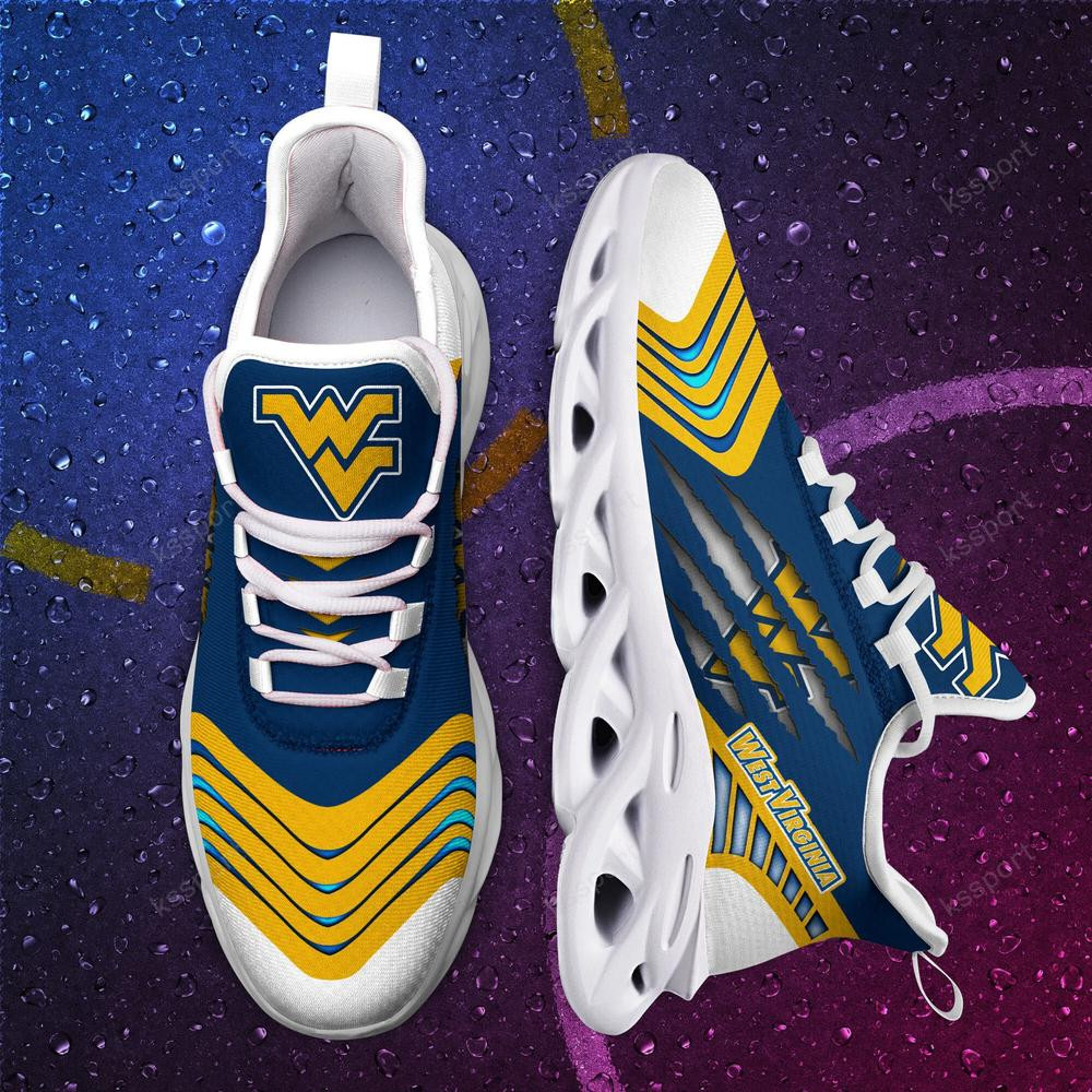 West Virginia Mountaineers Max Soul Sneakers Chunky - Famjoys West Virginia Mountaineers Max Soul Sneakers Chunky - Famjoys