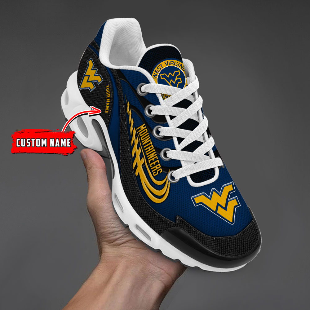 West Virginia Mountaineers Personalized Name Air Cushion Sports Shoes Sneaker KLTNS220549 - Famjoys West Virginia Mountaineers Personalized Name Air Cushion Sports Shoes Sneaker KLTNS220549 - Famjoys