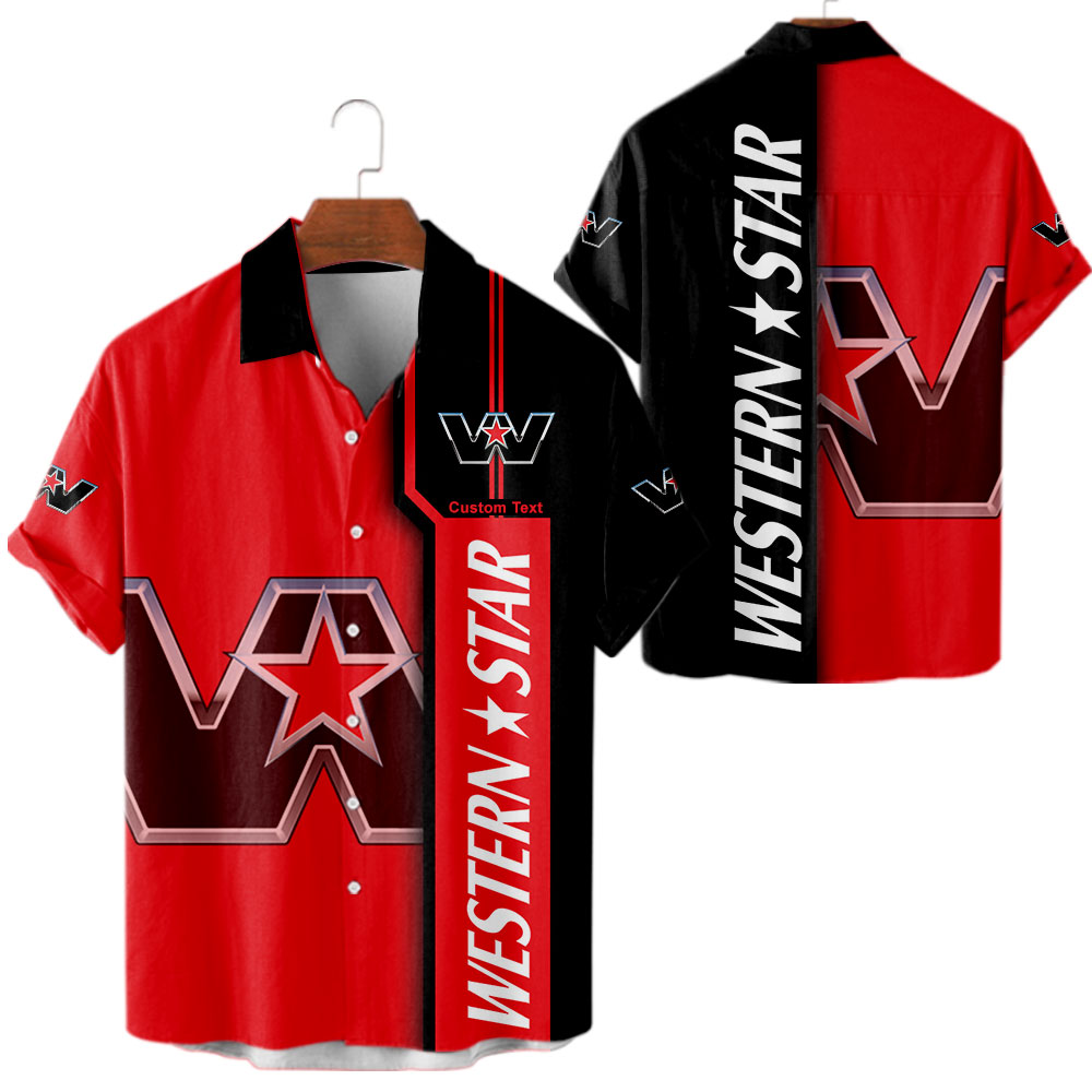 Wester Star 3D Apparel Zip Hoodie,Pant,Polo, Button Hawaii Shirt Personalized - Famjoys Wester Star 3D Apparel Zip Hoodie,Pant,Polo, Button Hawaii Shirt Personalized - Famjoys