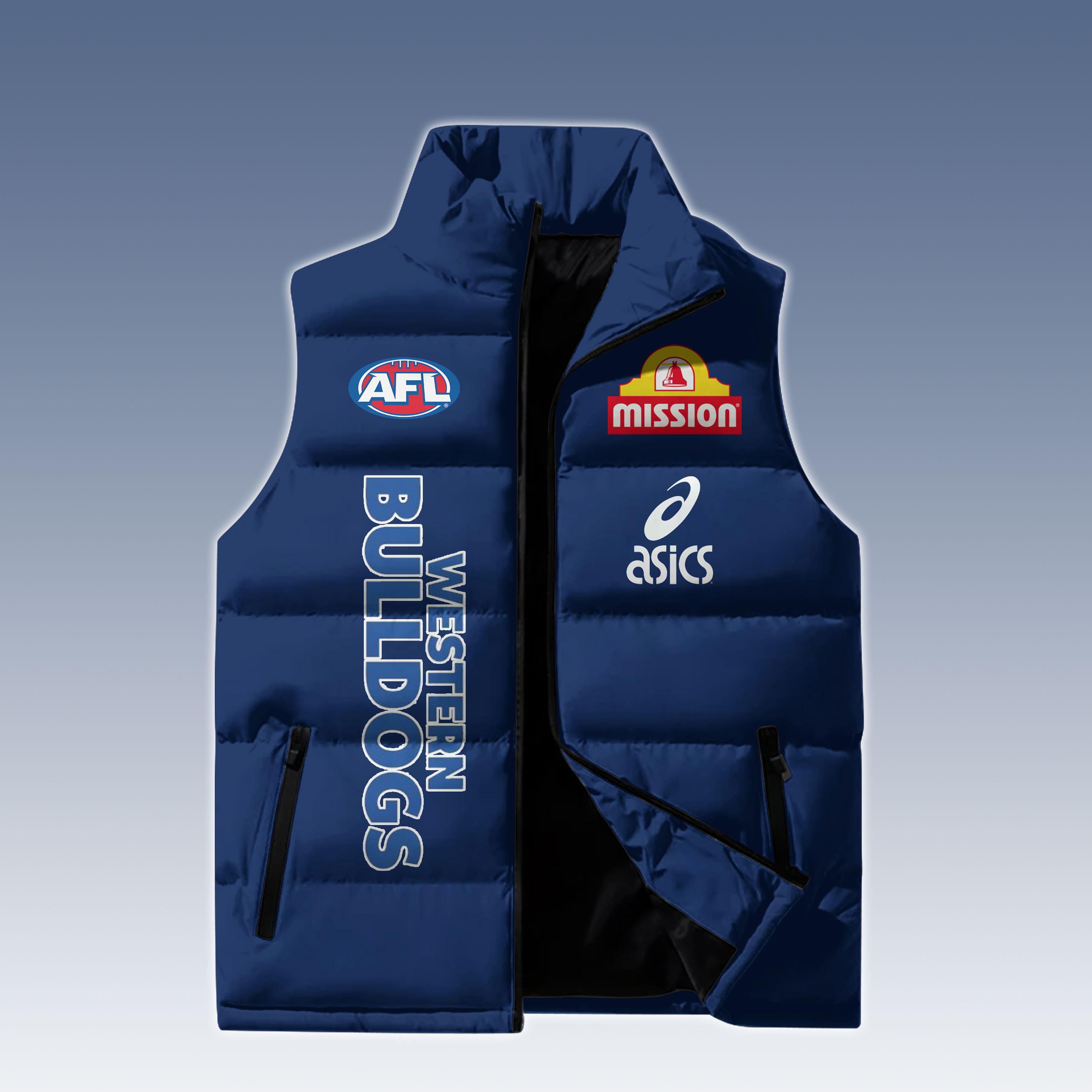 Western Bulldogs 3D Cotton Vest Design Limited - Famjoys Western Bulldogs 3D Cotton Vest Design Limited - Famjoys