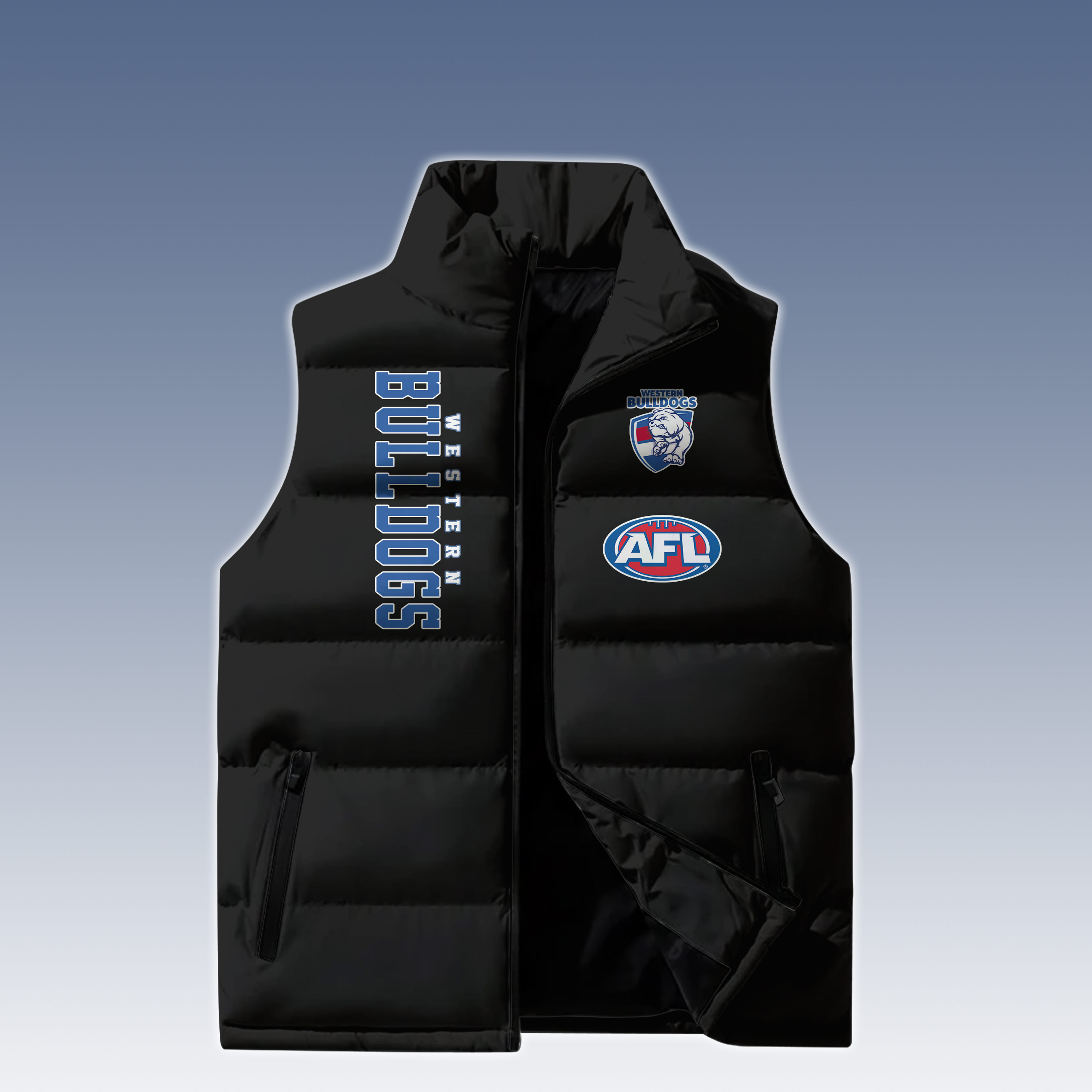 Western Bulldogs 3D Cotton Vest Design Limited v2 - Famjoys Western Bulldogs 3D Cotton Vest Design Limited v2 - Famjoys
