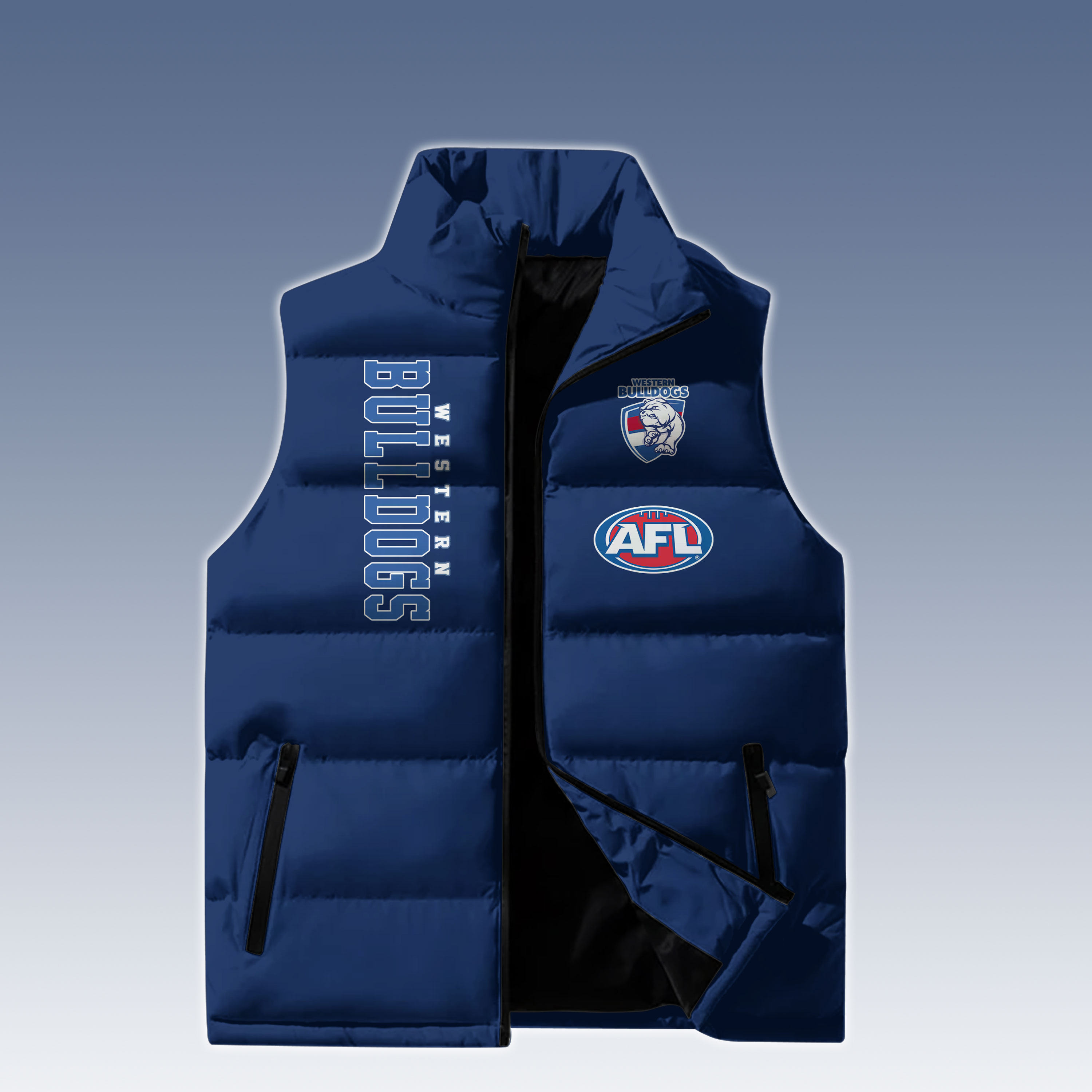Western Bulldogs 3D Cotton Vest Design Limited v2 - Famjoys Western Bulldogs 3D Cotton Vest Design Limited v2 - Famjoys