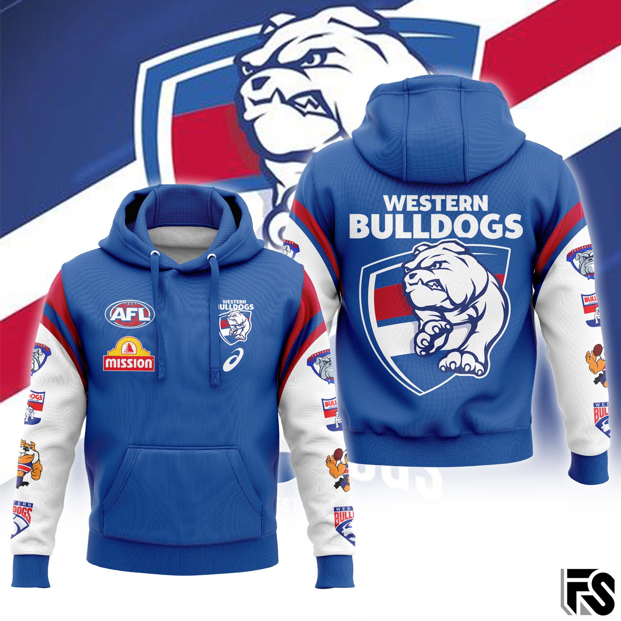 Western Bulldogs Hoodie - Famjoys Western Bulldogs Hoodie - Famjoys
