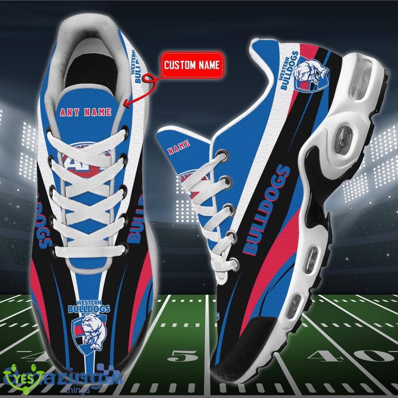 Western Bulldogs Personalized Name Air Cushion Sports Shoes Sneaker KLTNS220490 - Famjoys Western Bulldogs Personalized Name Air Cushion Sports Shoes Sneaker KLTNS220490 - Famjoys