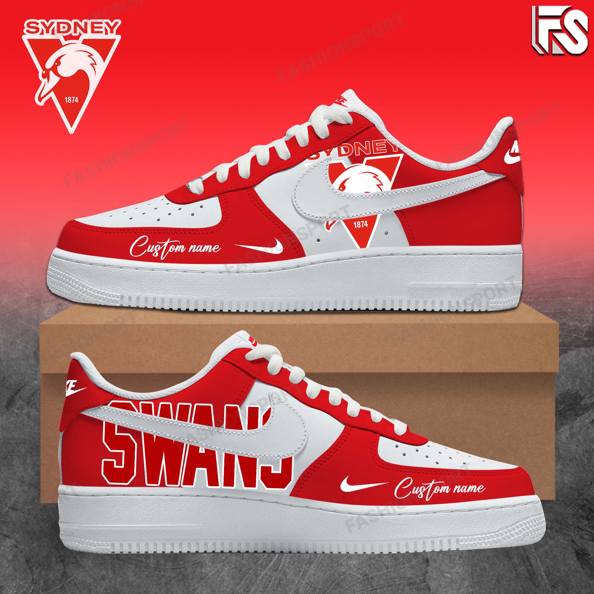 Western Bulldogs Shoes - Famjoys Western Bulldogs Shoes - Famjoys
