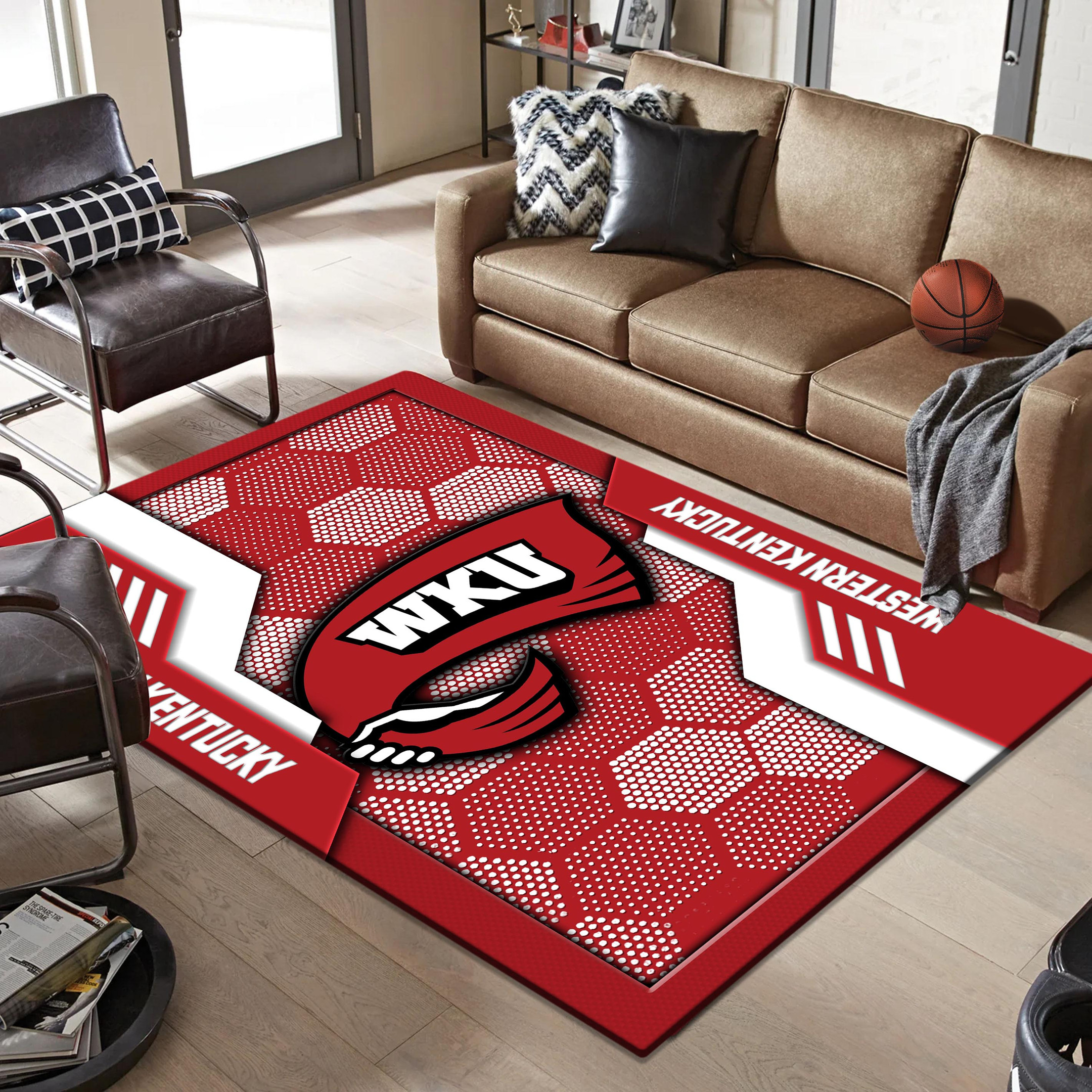 Western Kentucky Hilltoppers Area Rugs 3765 - Famjoys Western Kentucky Hilltoppers Area Rugs 3765 - Famjoys