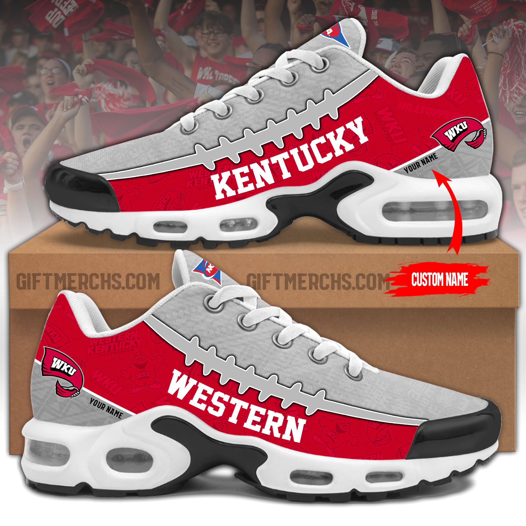 Western Kentucky Personalized Shoes - Famjoys Western Kentucky Personalized Shoes - Famjoys